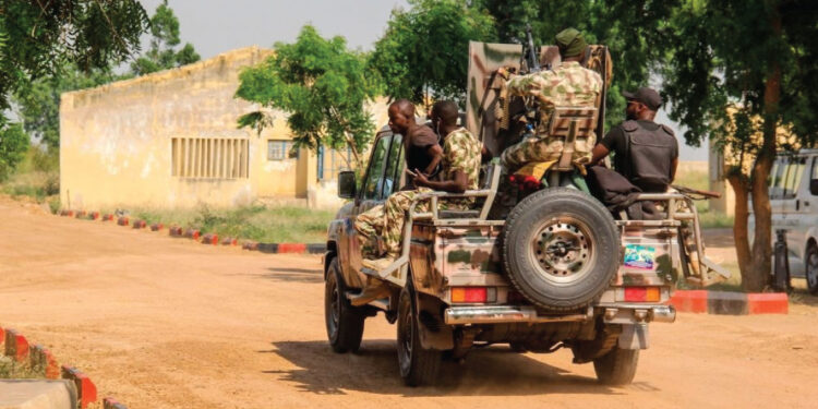 Troops neutralize ISWAP terrorists in Dikwa, capture Gun truck, Arms and Ammunition