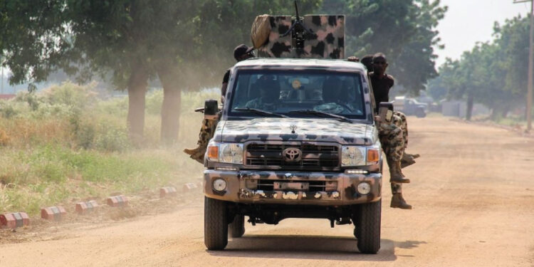 Troops neutralize ISWAP terrorists in Dikwa, capture Gun truck, Arms and Ammunition
