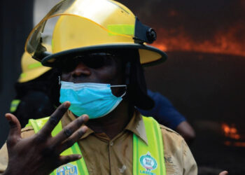 Fire guts Ladipo Market in Lagos