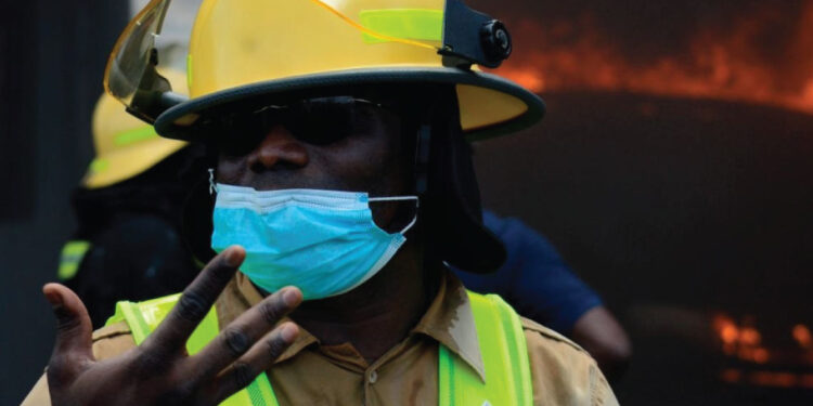 Fire guts Ladipo Market in Lagos