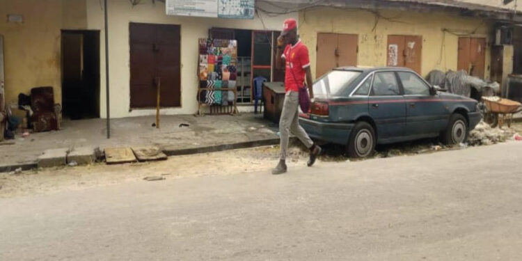 Ghost Monday: IPOB Sit-at-home ground business activities in Aba