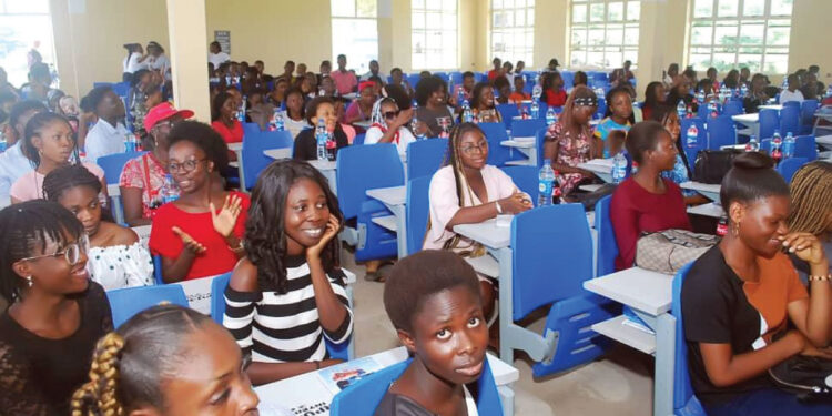 Photo News| A Cross Section Of Students At  Metro Network News Free Digital Training Workshop In UNIPORT