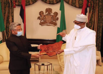 Buhari Bids Farewell To Indian High Commissioner, Italian Ambassador