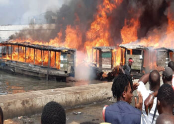 Many Feared Dead As Fire Razes Nembe Waterfront In Port Harcourt
