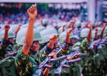 3 Soldiers Slump At Democracy Day Parade In Abuja