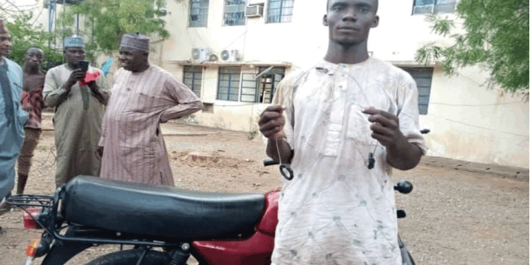 Motorcycle Snatcher Strangulating, Killing Victims Using Cable Wire Arrested