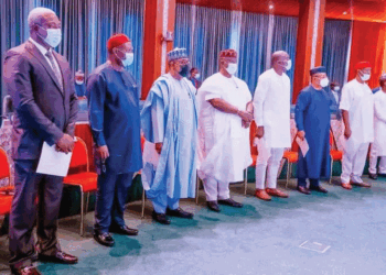 Buhari Swears-In Newly Appointed Ministers, Warns Against Corrupt Practices