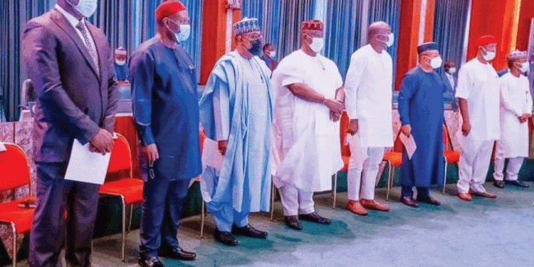 Buhari Swears-In Newly Appointed Ministers, Warns Against Corrupt Practices