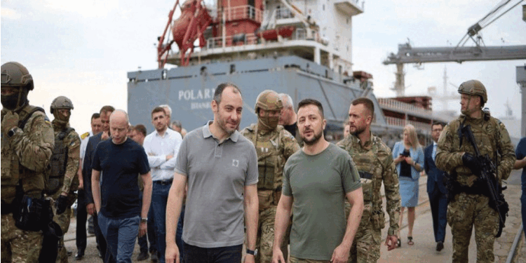 First Grain Ship Ready To Leave Ukraine ￼