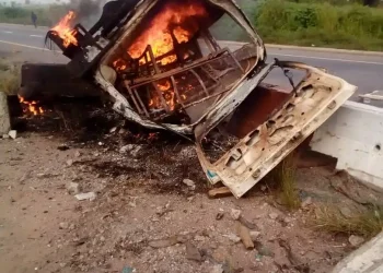 10 roasted to death in ghastly road accident