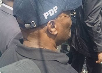 Atiku leads PDP supporters to INEC’s headquarters in protest against just concluded presidential election