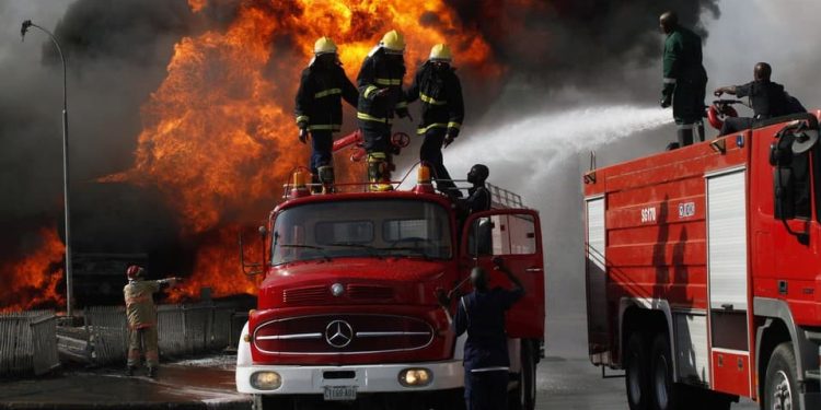 Three women burnt beyond recognition, 13 others injured as bus burst into flames