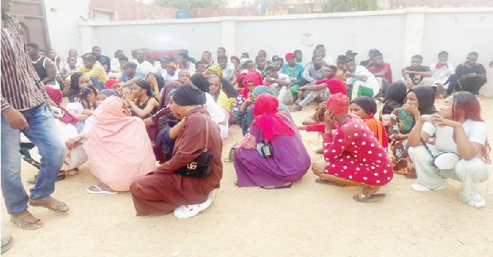 85 drug suspects arrested in kano nightclub raid