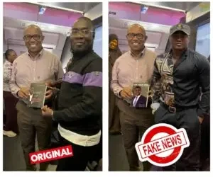 Obi describes photo of him and Finland-based pro-Biafra agitator, Simon Ekpa as fake