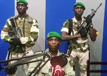 Soldiers seize power in Gabon, cancel election results, dissolve all institutions of the republic