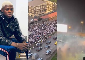 Police reveal why it dispersed protesters, fans of Mohbad with teargas at Lekki Tollgate