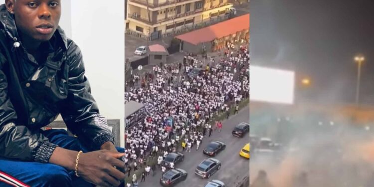 Police reveal why it dispersed protesters, fans of Mohbad with teargas at Lekki Tollgate