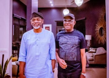 Netizens react to viral video of Wike being asked to open door for a youth in office of Chief of Staff to President Tinubu