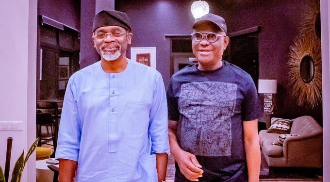 Netizens react to viral video of Wike being asked to open door for a youth in office of Chief of Staff to President Tinubu