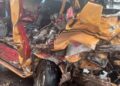 Car crash leaves 6 people dead, 11 injured