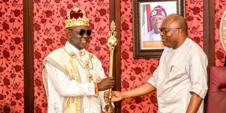 Gov. Fubara urges King Ateke Tom to support his administration’s course to liberate, free Rivers state