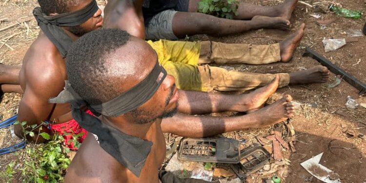 Delta: IPOB fire arms, drone manufacturing factory busted, 6 suspects arrested