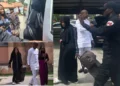 Bobrisky cuts a forlorn figure as operatives escort him to jail