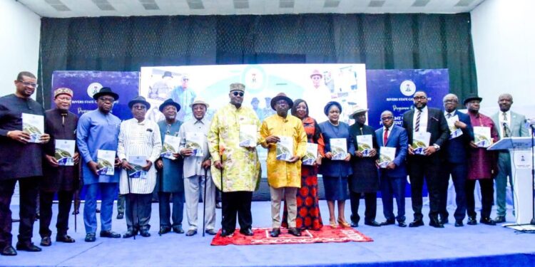 Gov. Fubara presents scorecard, declines comment on land grabbing allegation against Wike