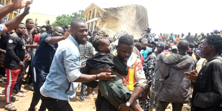 Jos school collapse: Tinubu condoles victims’ families as toll hits 22