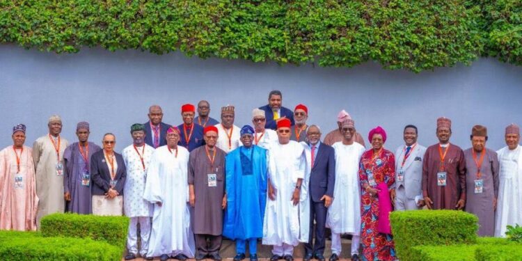 Anyaoku-led Patriots’ visit to Tinubu generates repulsion as analyst says it’s tactical error