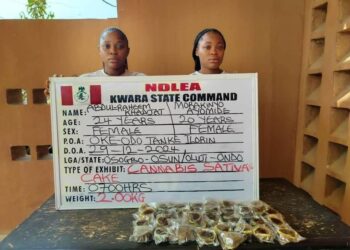 NDLEA nabs 2 ladies for producing drug laced cakes for students
