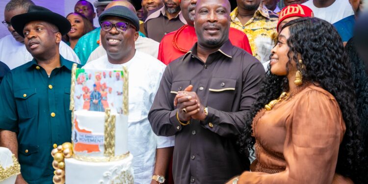 Gov. Fubara attends ex-Niger Delta warlord, Egberepapa’s birthday party