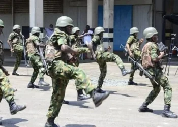 Four feared dead as driver rams into soldiers jogging on road