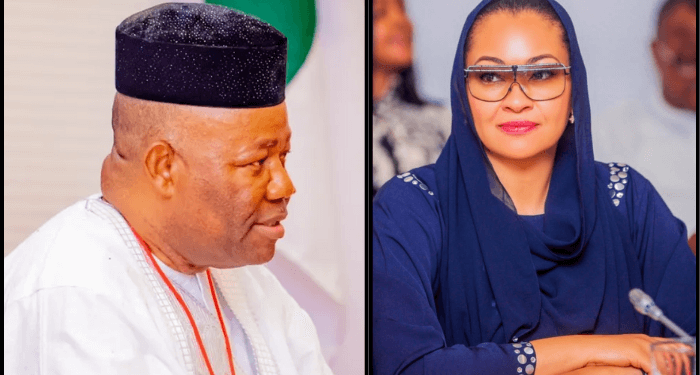 Natasha accuses Senate President, Akpabio of tormenting her because she refused to have sex with him