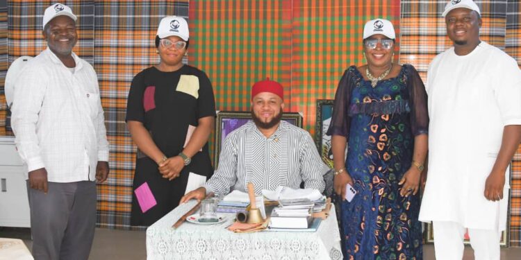 Safe Hands Hygiene Foundation inducts Rivers monarch, King Okocha