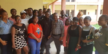 UNIPORT students celebrate Dr. Asak, vote him as best lecturer