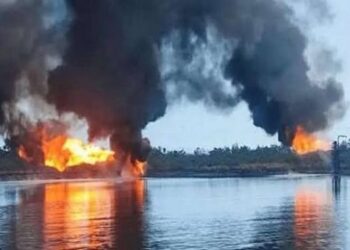 Suspected militants reportedly blow up Trans Niger Pipeline in Rivers
