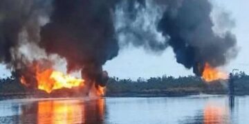 Suspected militants reportedly blow up Trans Niger Pipeline in Rivers