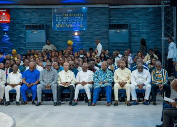 Rivers: Suspended Governor Fubara takes case to God, attends special prayer service