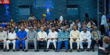 Rivers: Suspended Governor Fubara takes case to God, attends special prayer service