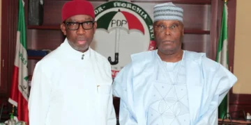 Atiku is on his way out of  PDP – Okowa