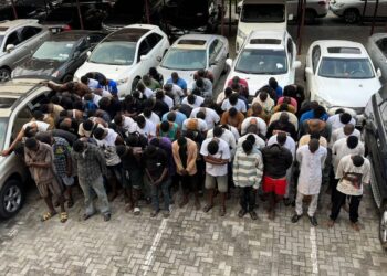 Suspected Internet fraudsters arrested  during  pool party in Obasanjo’s hotel