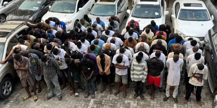 Suspected Internet fraudsters arrested during pool party in Obasanjo’s hotel