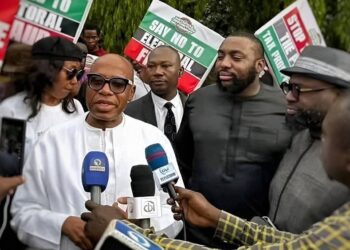 Why Amaechi offered his first son to attend to protesters in need of medication attention