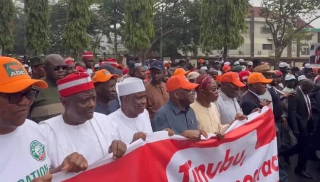 2027: ADC’s bold stance against Tinubu’s govt commended