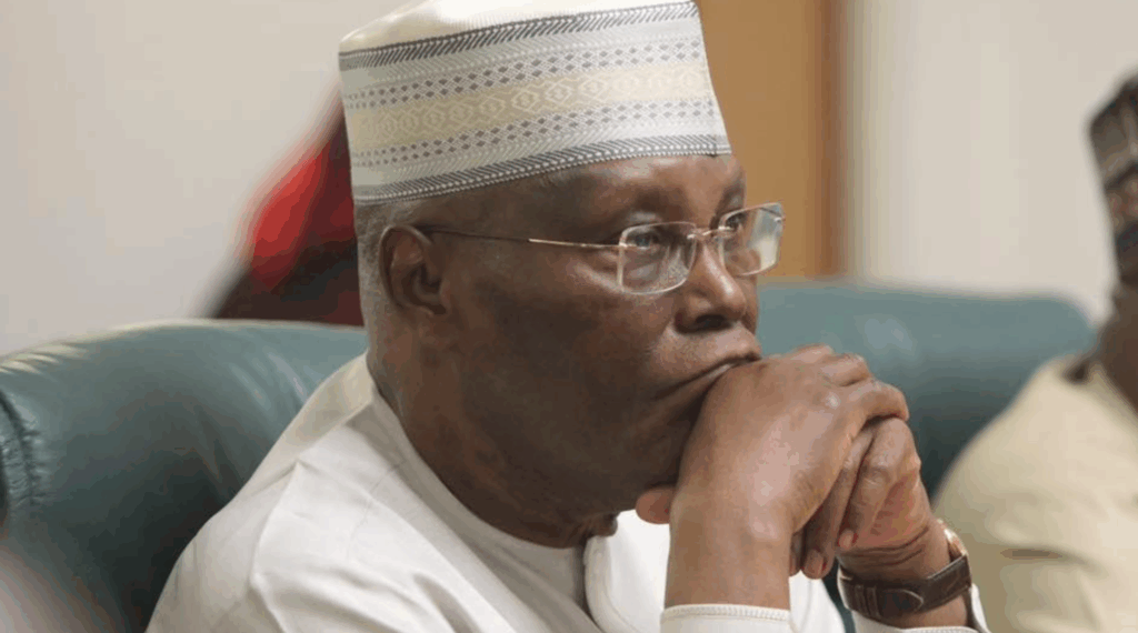 Atiku raises concern over huge amount of money transferred  into his private account